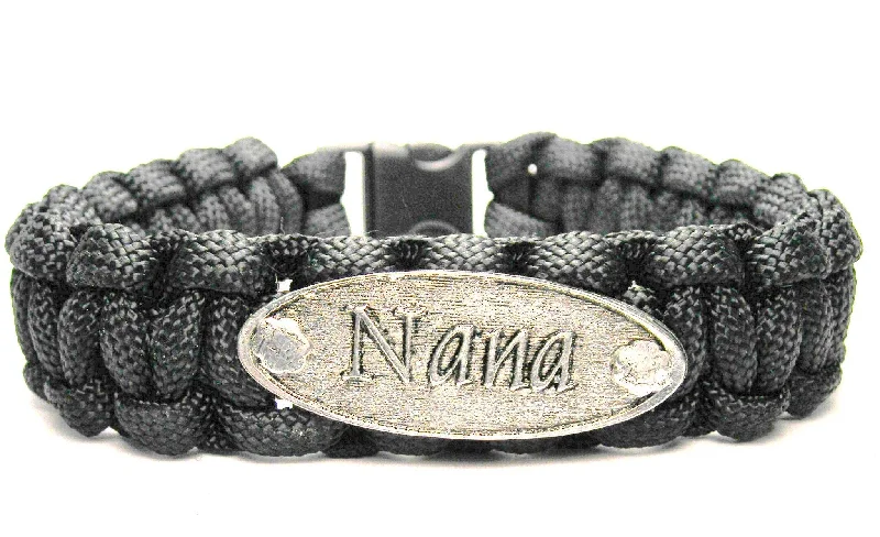 handmade charm bangles -Nana 550 Military Spec Paracord Bracelet